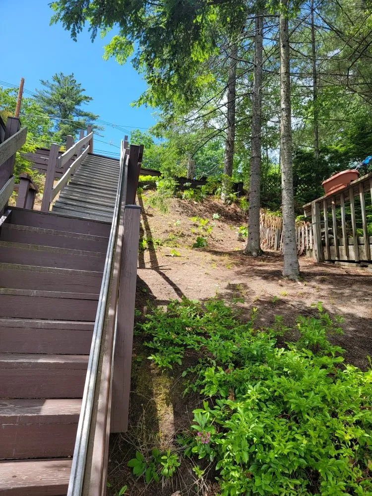 Professional garden landscaping near you in Franklin, NH by Laramee's Lawn Care Services And Landscaping