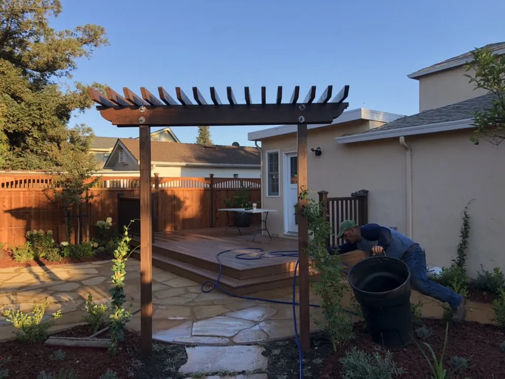 Expert lawn mowing service in San Jose, CA by Laras Construction