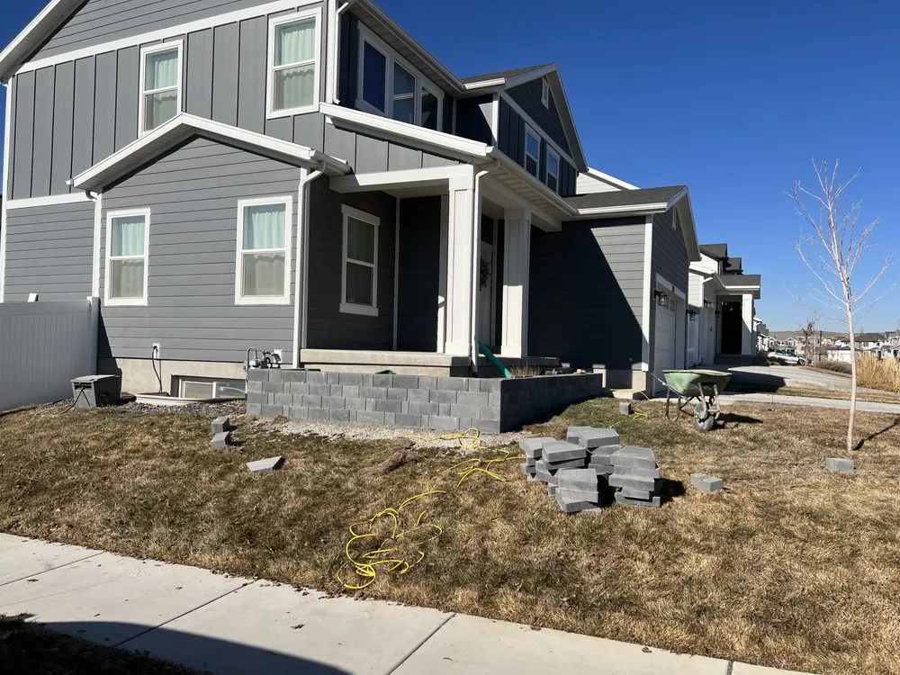 Custom landscape design for residential properties in Eagle Mountain, UT by Lara’s Landscaping