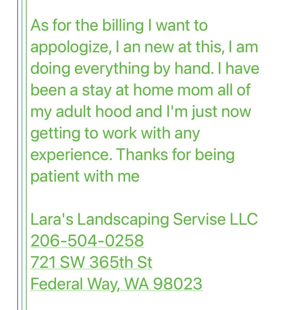 Top-rated residential landscaping in Federal Way, WA by Lara's Landscaping Service