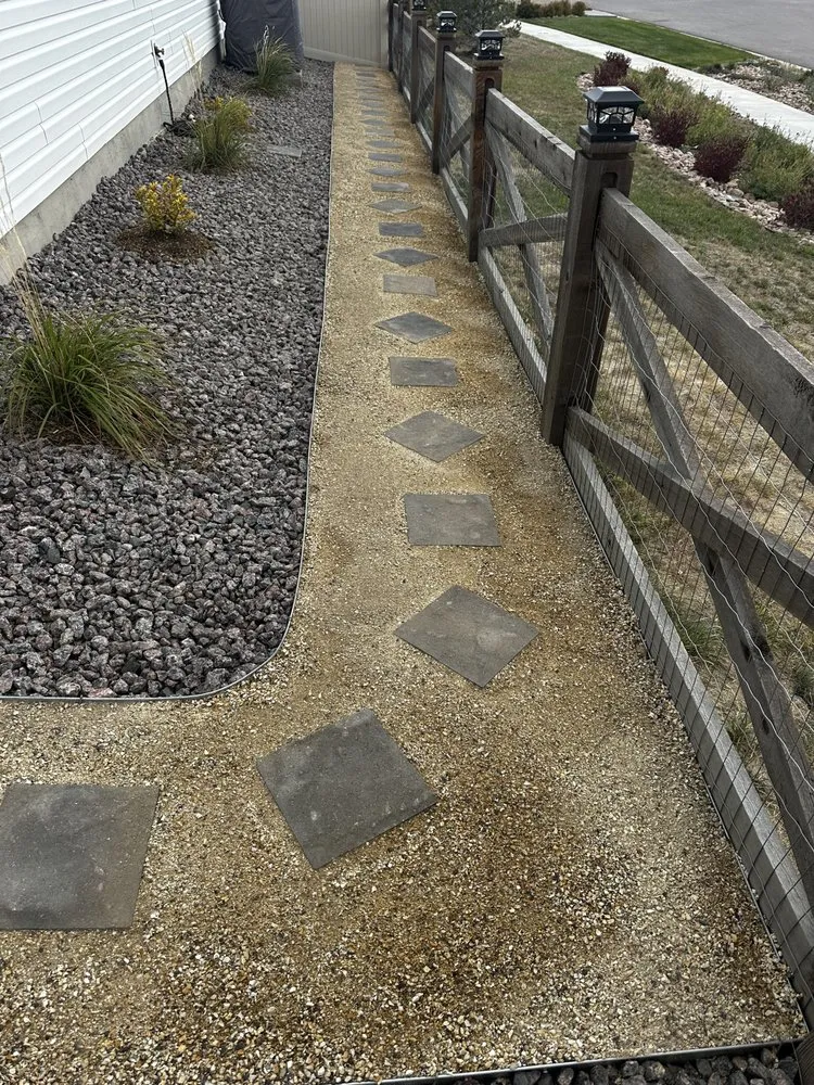 Professional residential landscaping in Peyton, CO by Larcade Homestead Handyman
