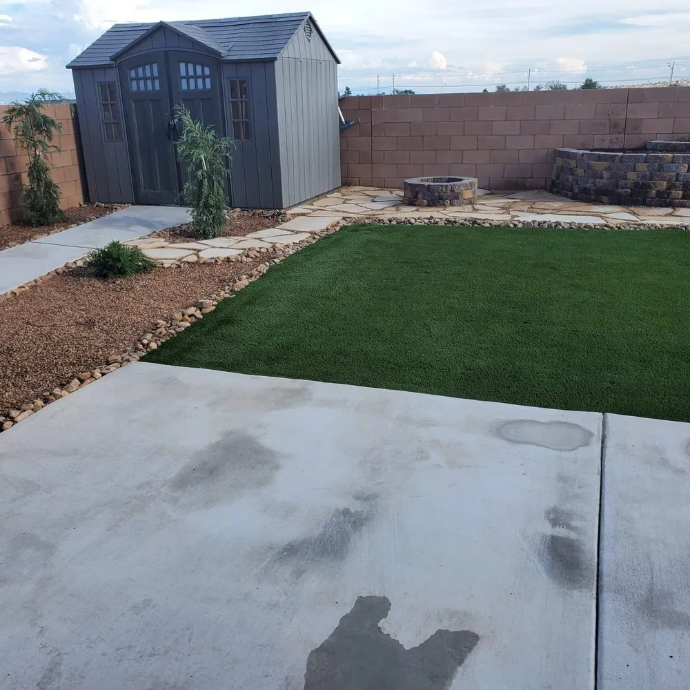Affordable residential landscaping for homes in Rio Rancho, NM by Laredo's Landscape & More