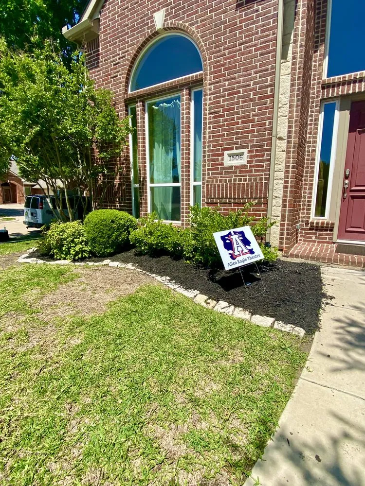 Local lawn mowing service for outdoor upgrades across Sachse, TX - Larkin Landscaping