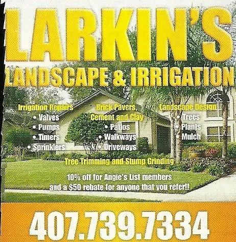 Professional outdoor landscaping for outdoor upgrades across Apopka, FL - Larkin's Landscape & Irrigation