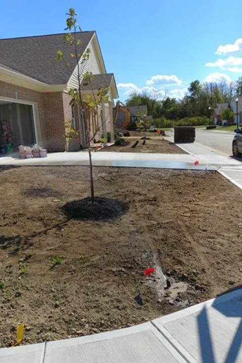 Professional landscape design in Brownsburg, IN by Larkin's Landscaping & Dirt Worx