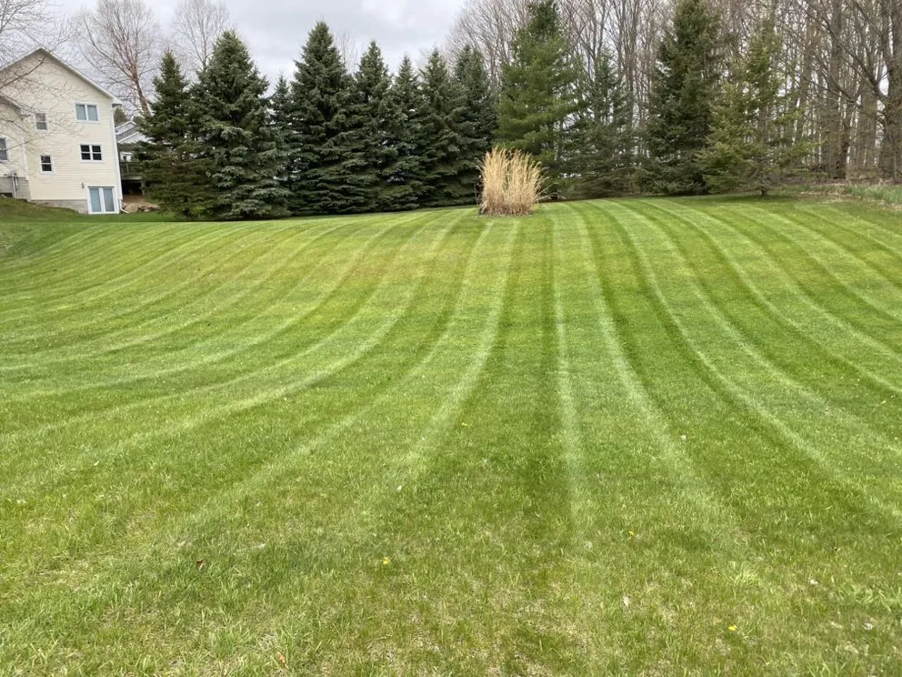 Professional residential landscaping in Pellston, MI by Larks Lake Lawn Care
