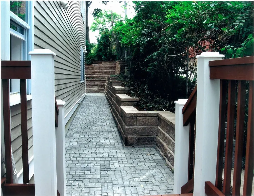 Local garden landscaping for year-round maintenance in Norwood, MA by Larosa Landscaping