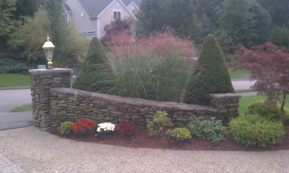 Trusted garden landscaping with custom design across Norwood, MA - Larosa Landscaping