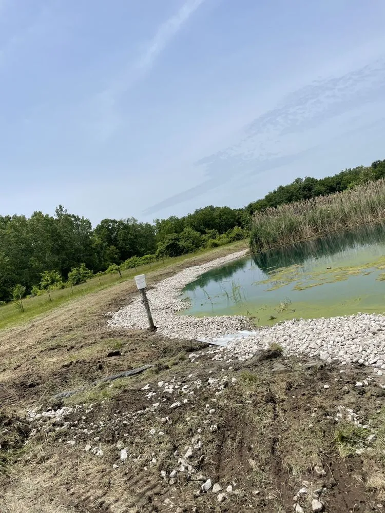 Expert outdoor landscaping in Milan, MI by LaRoy AG & Construction