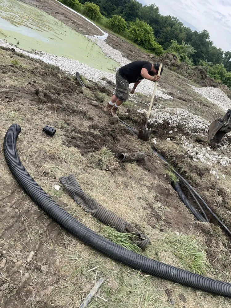 Affordable yard cleanup service for outdoor upgrades in Milan, MI by LaRoy AG & Construction