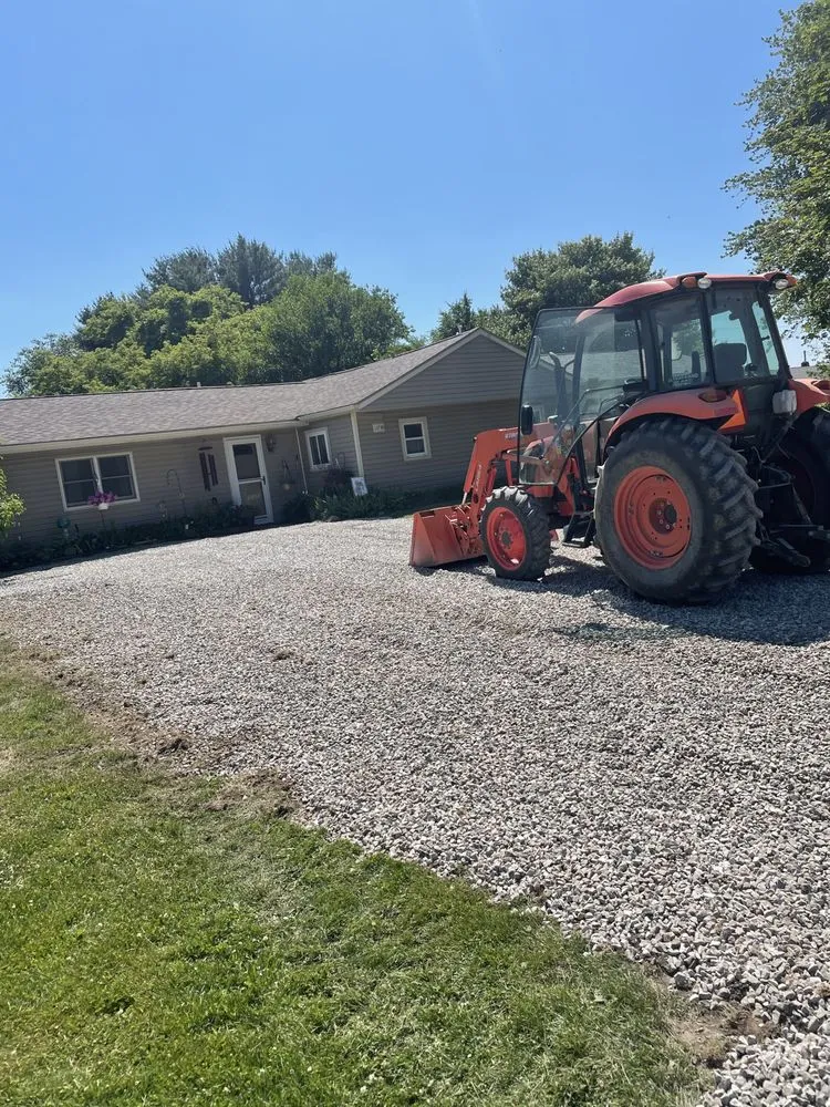 Professional yard maintenance in Milan, MI by LaRoy AG & Construction