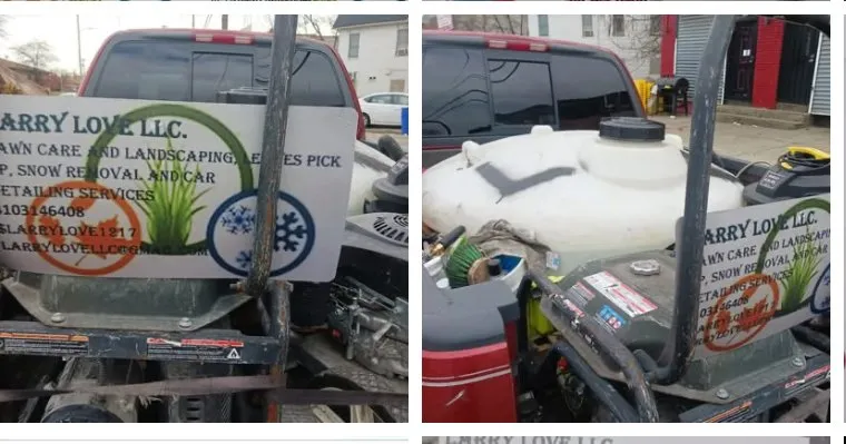 Professional lawn mowing service for outdoor upgrades in Baltimore, MD by Larry Love