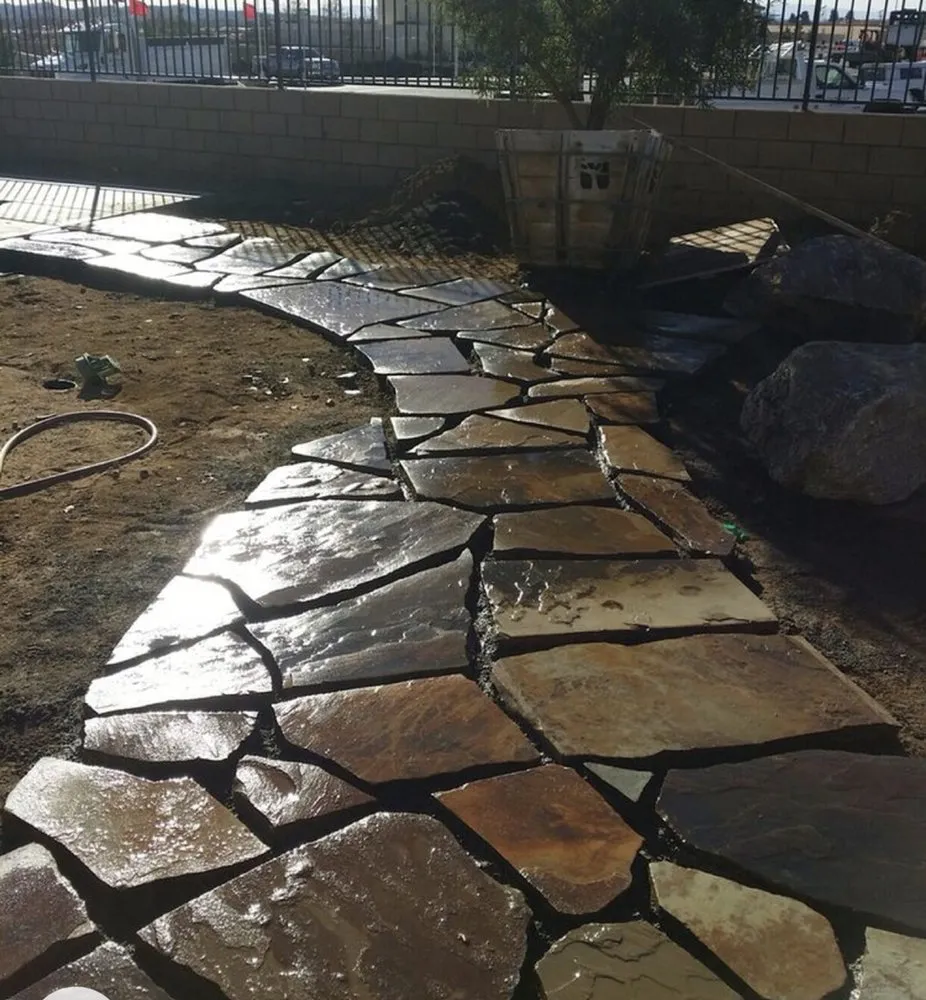 Professional landscape installation in New Braunfels, TX by Larry Seta Landscape
