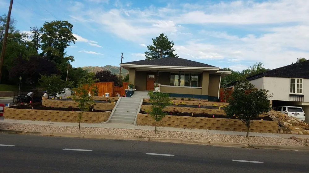 Custom residential landscaping for residential properties in Salt Lake City, UT by Larry's Lawn & Services
