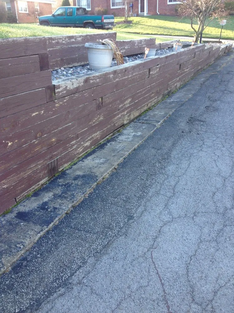 Professional outdoor landscaping in New Castle, PA by Larry's Lawn Care