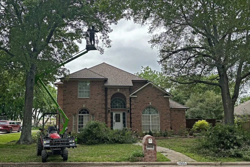 Custom landscape installation in Cumby, TX - Larry's Lawn Mowing Service