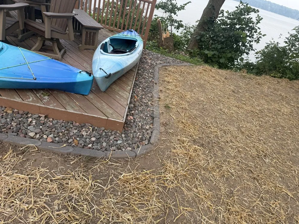 Top-rated outdoor landscaping in New Auburn, WI by Larsen Land Service