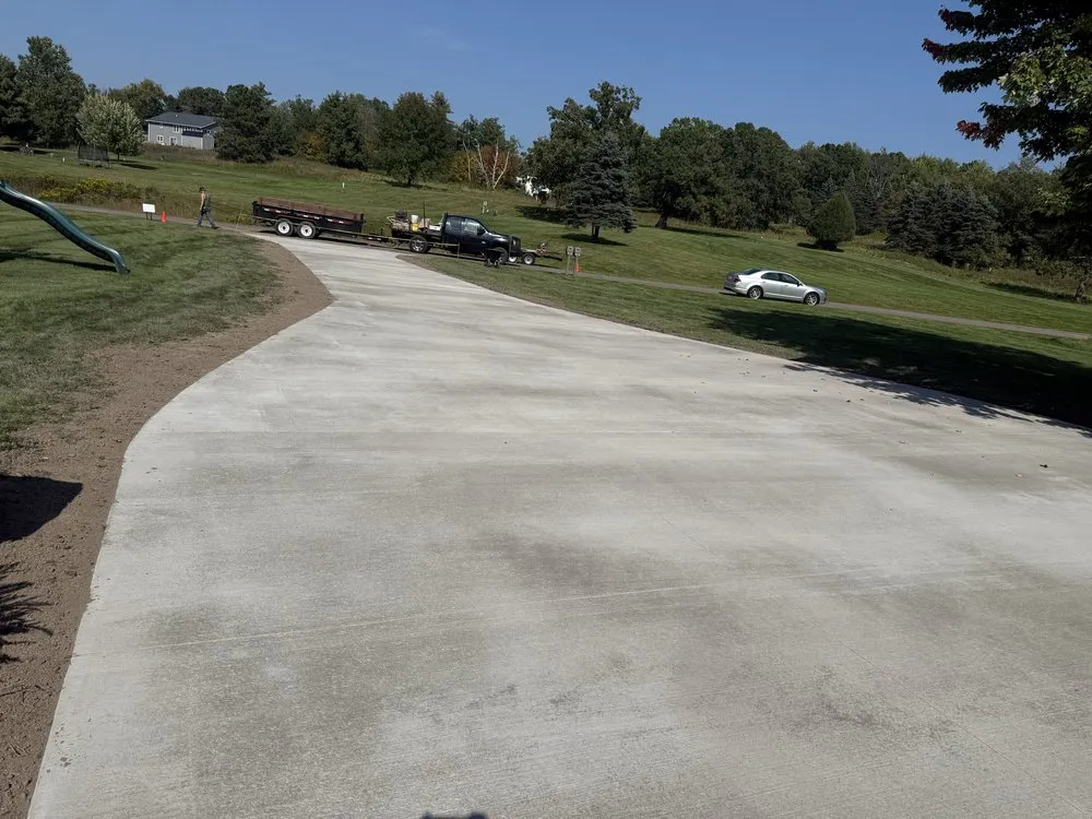 Local lawn care service with custom design in New Auburn, WI by Larsen Land Service