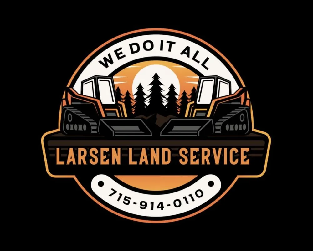 Professional landscape design for residential properties in New Auburn, WI by Larsen Land Service