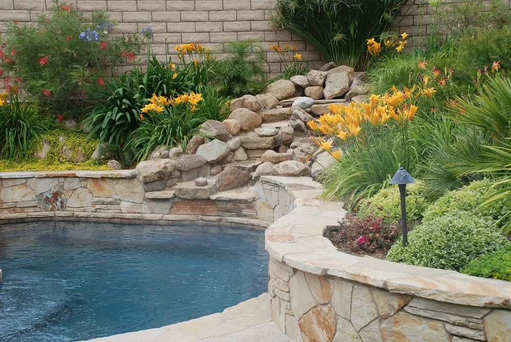 Affordable garden landscaping in Simi Valley, CA by Larsen Landscape Construction & Design, Inc.