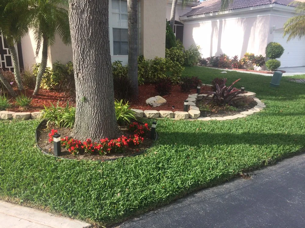 Expert lawn mowing service in Tamarac, FL by Larsen Landscaping