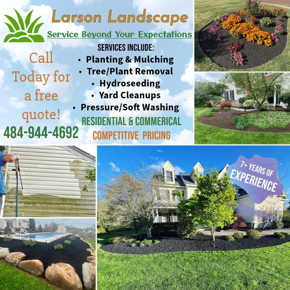 Trusted lawn care service near you in Collegeville, PA by Larson Landscape