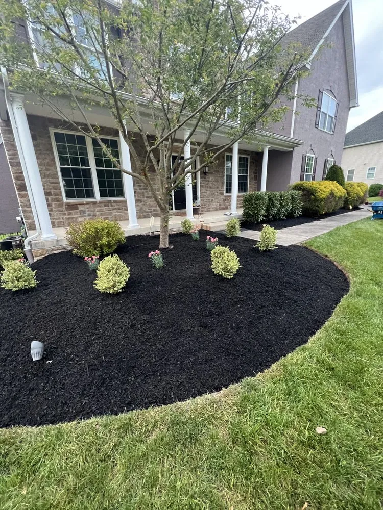 Custom lawn mowing service for outdoor upgrades in Collegeville, PA by Larson Landscape