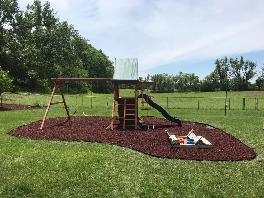 Professional outdoor landscaping near you across Halstead, KS - Larson Lawn Care & Landscaping