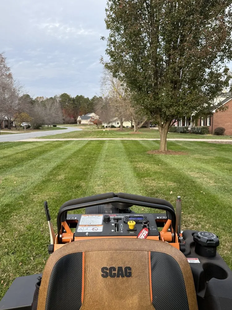 Custom yard maintenance in Lincolnton, NC by Larsons Lawn Care and Junk Removal