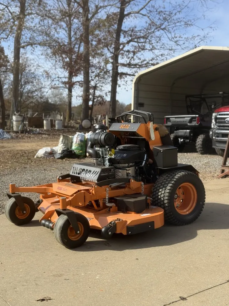 Professional landscape design in Lincolnton, NC by Larsons Lawn Care and Junk Removal