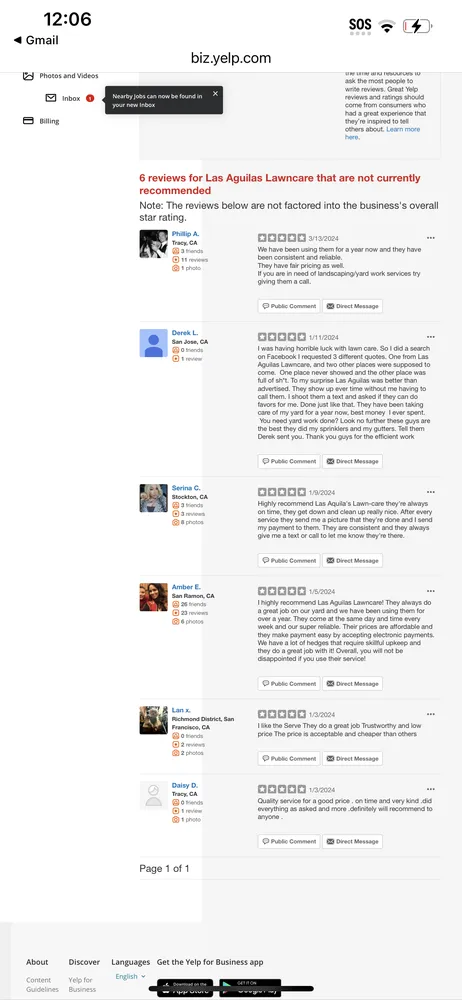 Expert landscape design in Stockton, CA by Las Aguilas Lawncare