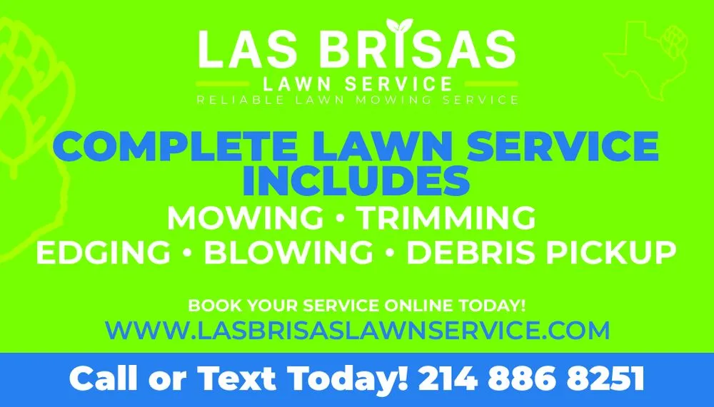 Affordable yard cleanup service in Heartland, TX by Las Brisas Lawn Service