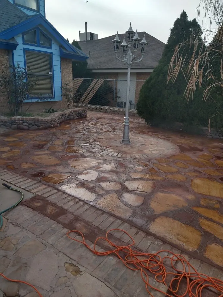 Affordable yard maintenance in El Paso, TX by Las Liebres Concrete & Landscaping