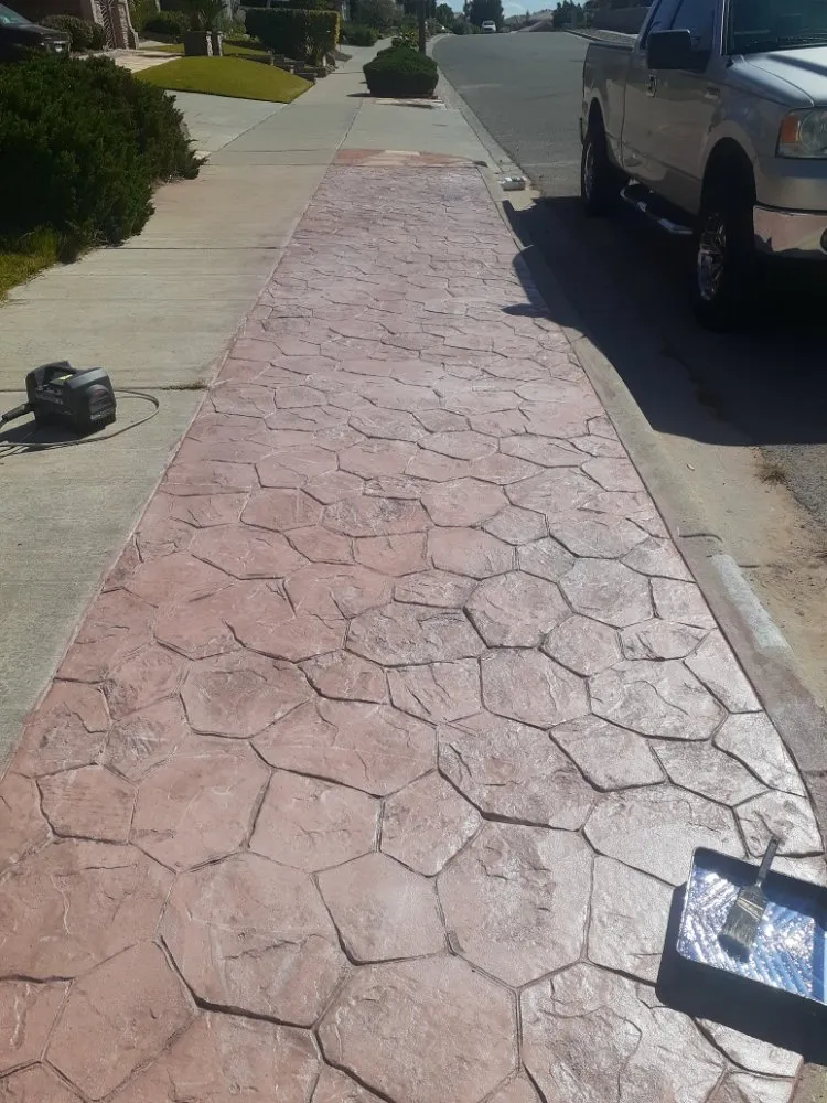 Affordable landscape installation in El Paso, TX by Las Liebres Concrete & Landscaping