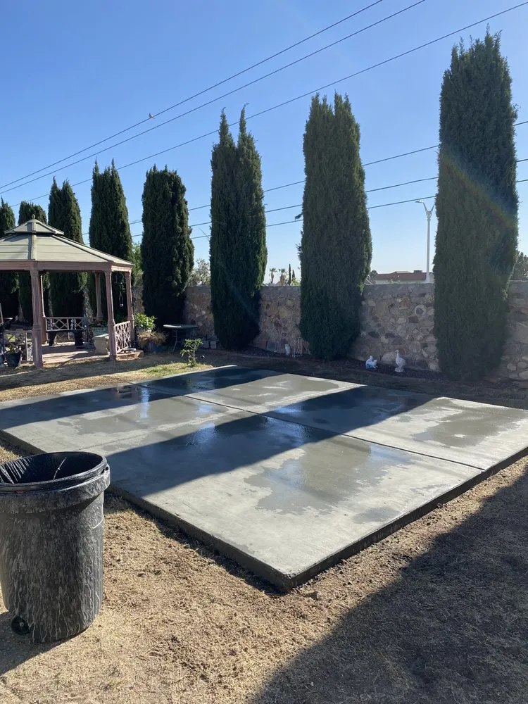 Professional outdoor landscaping for outdoor upgrades in El Paso, TX by Las Liebres Concrete & Landscaping