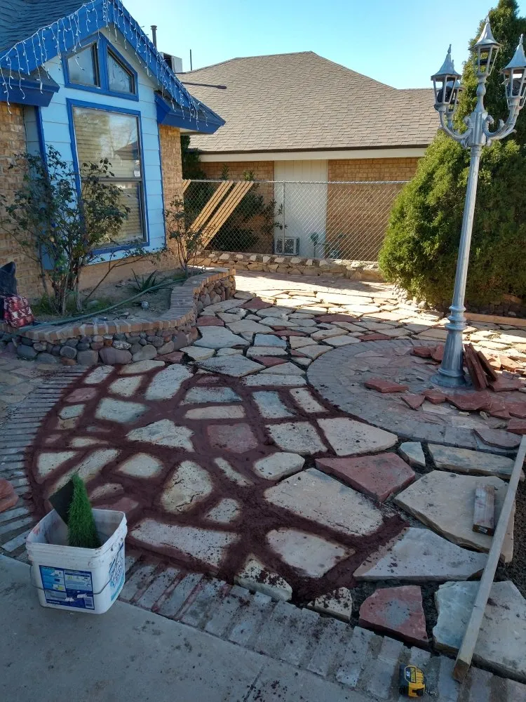 Local residential landscaping near you in El Paso, TX by Las Liebres Concrete & Landscaping