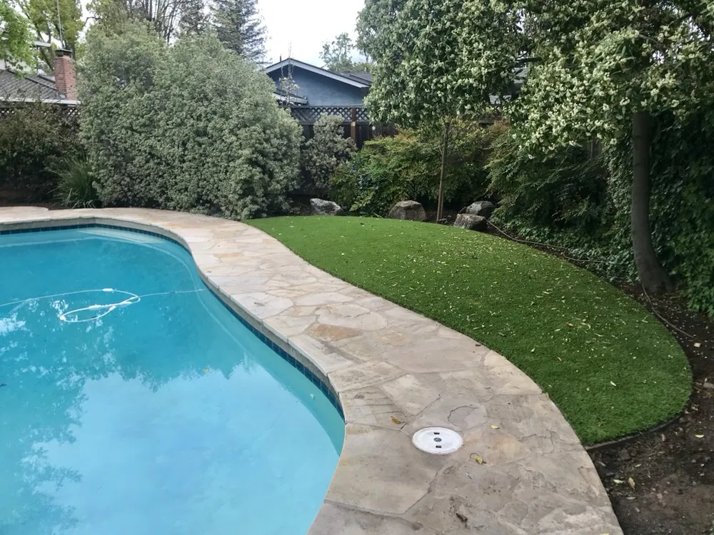 Custom outdoor landscaping for residential properties in Los Altos, CA by Las Palmas Design