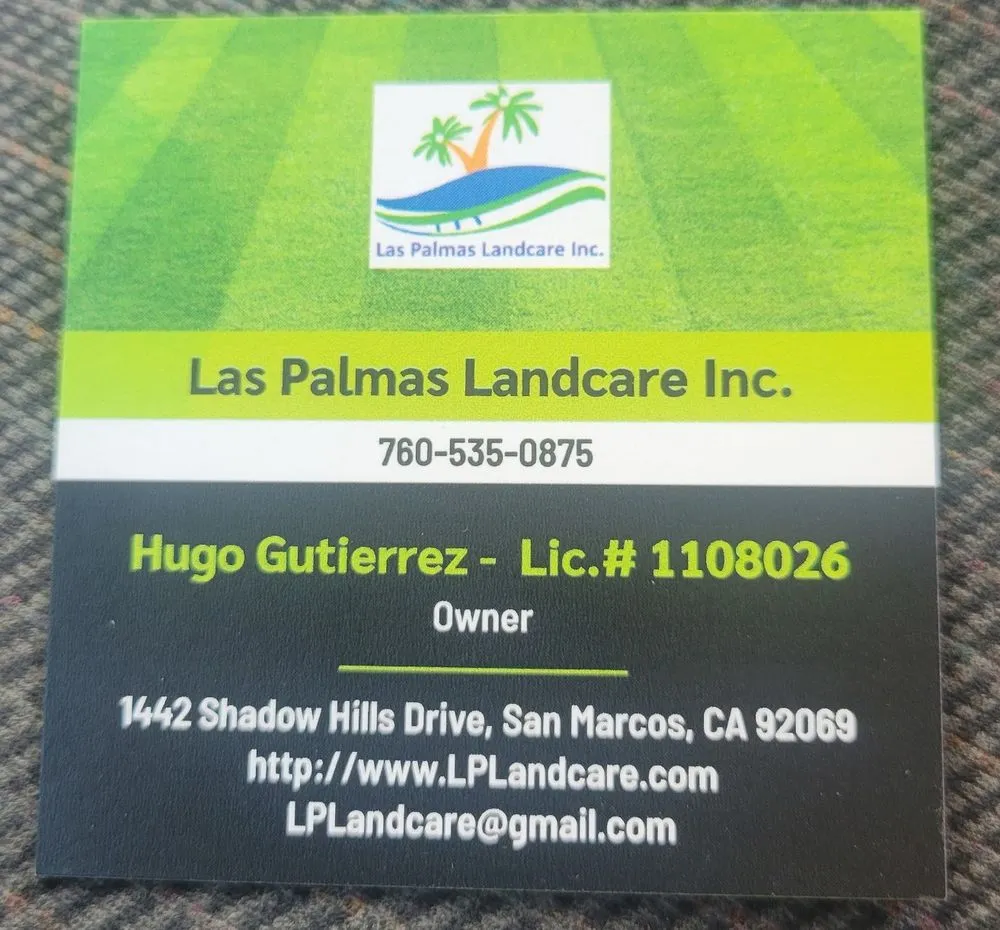 Professional landscape design experts serving San Marcos, CA - Las Palmas Landcare
