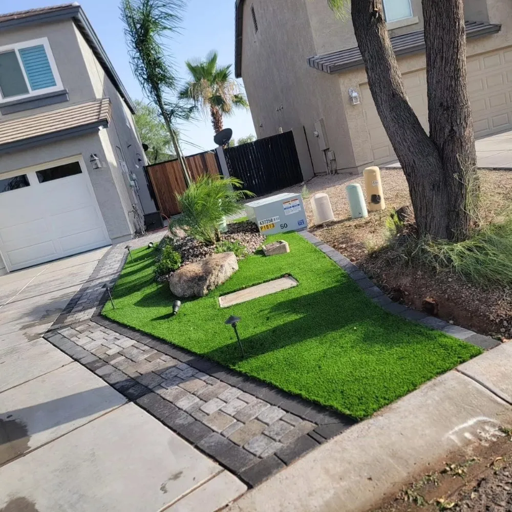 Trusted lawn care service with custom design across San Tan Valley, AZ - Las Perlas Landscaping