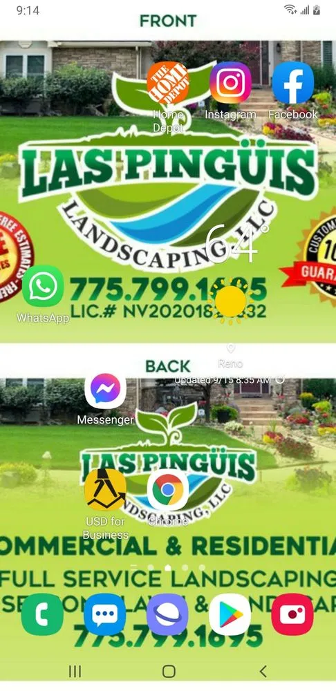 Affordable garden landscaping in Reno, NV - Las Pinguis Landscaping