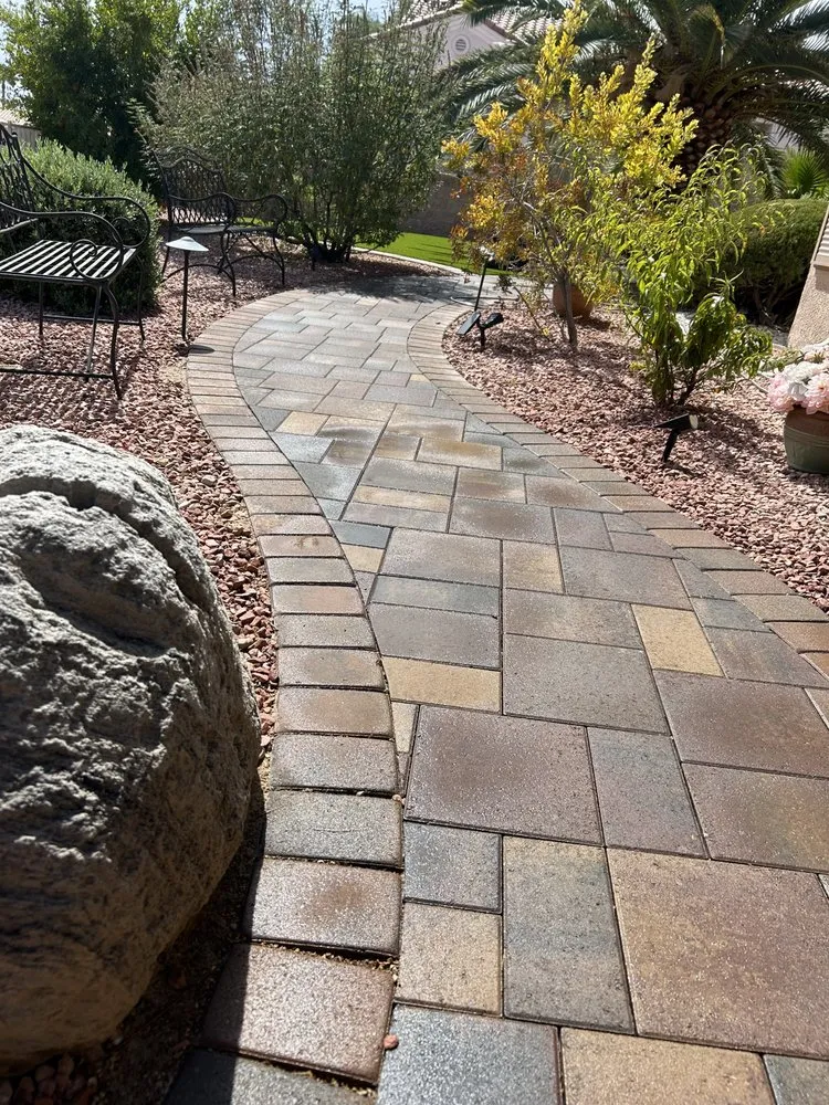 Expert landscape design for beautiful yards in Enterprise, NV by Las Vegas Desert Sprinkler Repair LLC