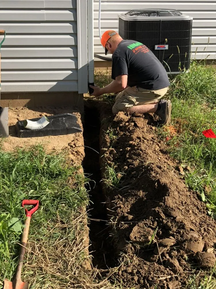 Professional yard cleanup service in Frankfort, IN - Laser Edge Turf & Excavation