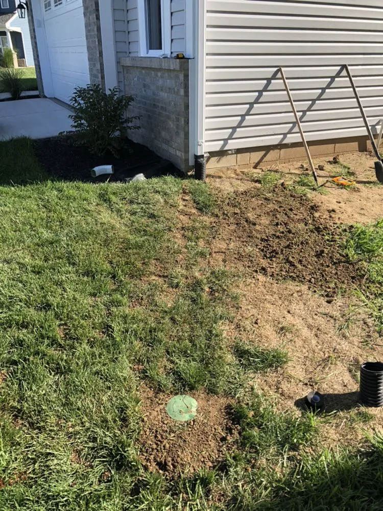 Local landscape installation in Frankfort, IN by Laser Edge Turf & Excavation