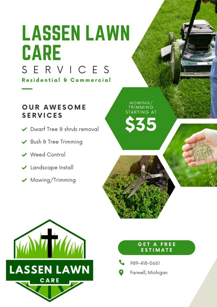 Reliable landscape design in Farwell, MI - Lassen Lawn Care