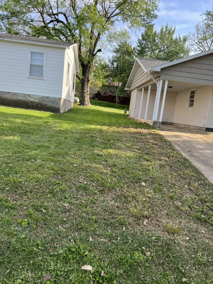 Local yard cleanup service in Peace Valley, MO by Last Leg Lawncare