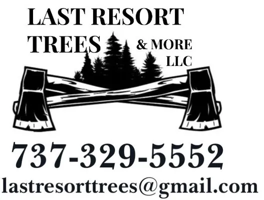 Last Resort Trees & More Logo