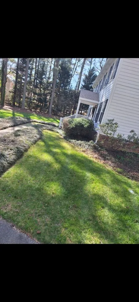Affordable lawn mowing service with custom design across Fuquay-Varina, NC - Last Stop