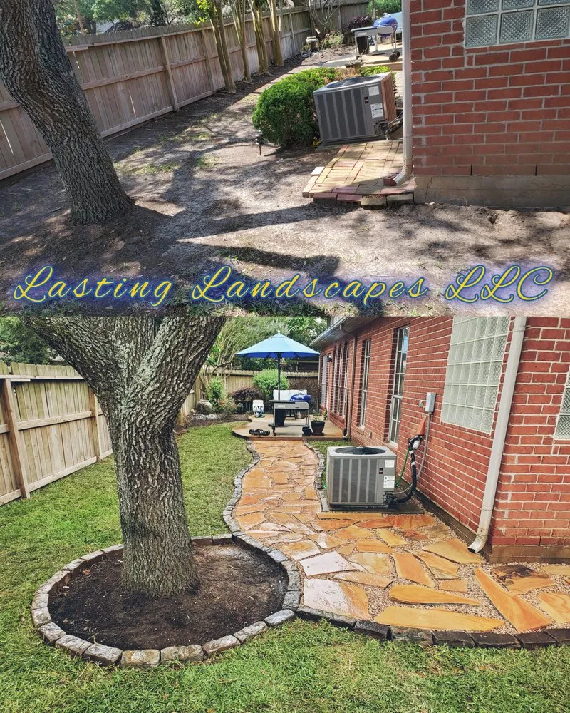Affordable landscape design in Sugar Land, TX by Lasting Landscapes