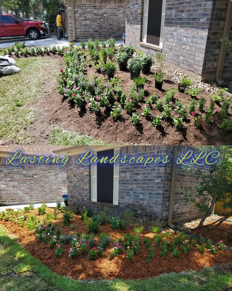 Custom landscape design for residential properties across Sugar Land, TX - Lasting Landscapes