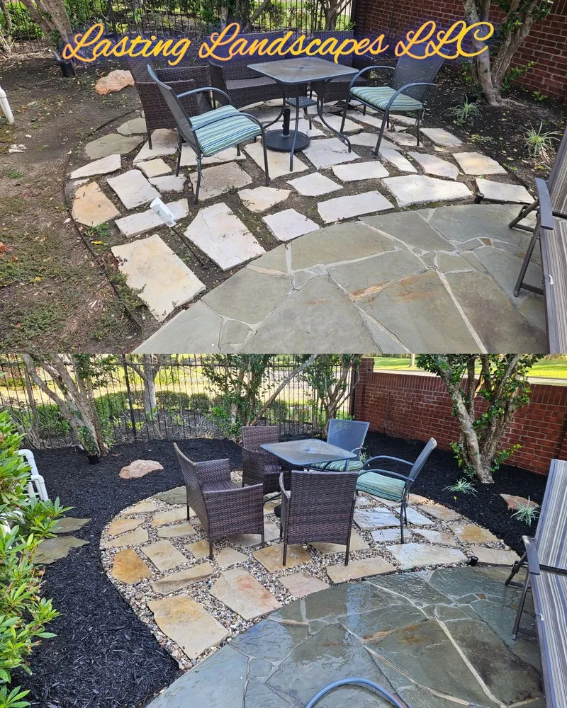 Custom landscape installation for outdoor upgrades across Sugar Land, TX - Lasting Landscapes